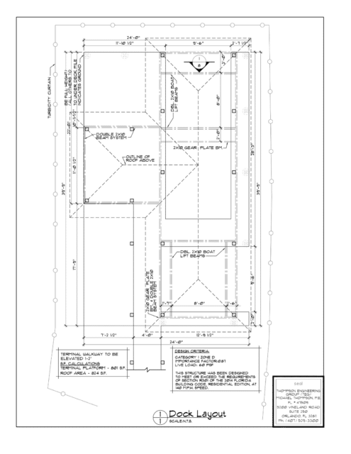 Image of boat dock plans