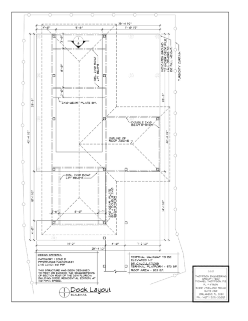 Image of boat dock plans