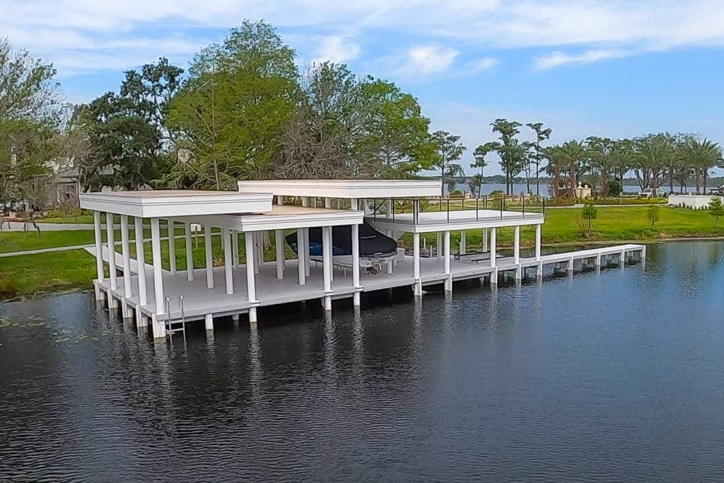 multi-level dock - fix a dock after a hurricane